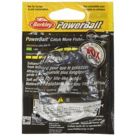 Berkley PowerBait Power Grubs White, 3" (15 Count)