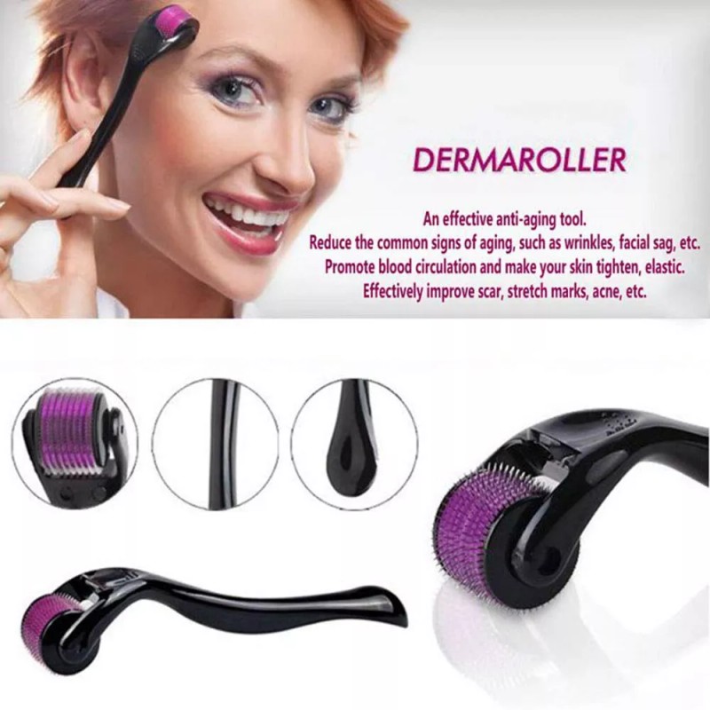 handmade 540 Derma Roller for Face and Skin Care -