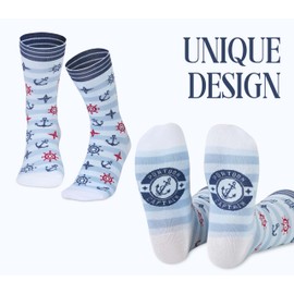 InnoBeta Pontoon Boat Gifts Socks for Men Women, Pontoon Captain, My Boat My Rules, One Size