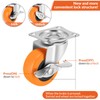 2 Inch Caster Wheels, Casters Set of 16,Heavy Duty Caster