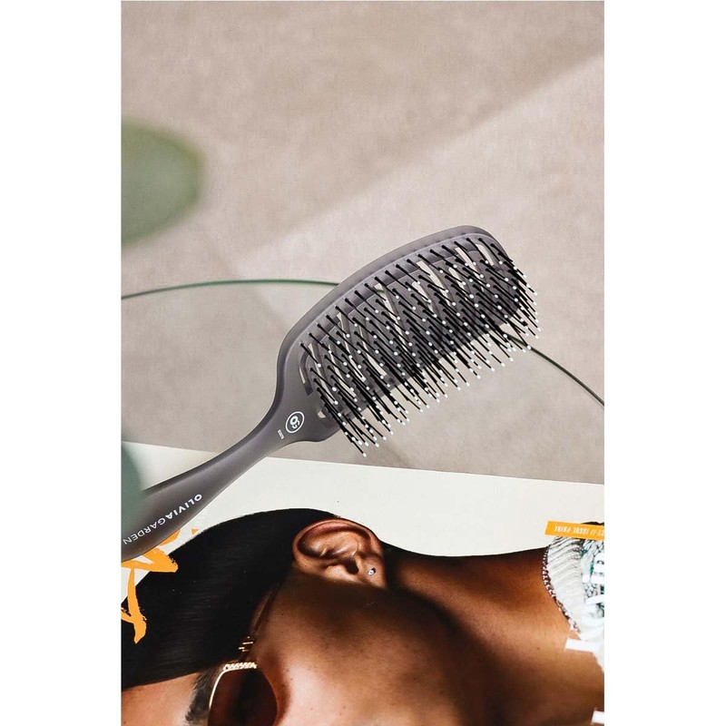 Essential Care Flex Medium Hair Bristles Ice Grey