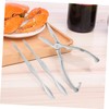 ULTECHNOVO 3pcs Zinc Alloy Seafood Eating Tools Set Smooth Grip