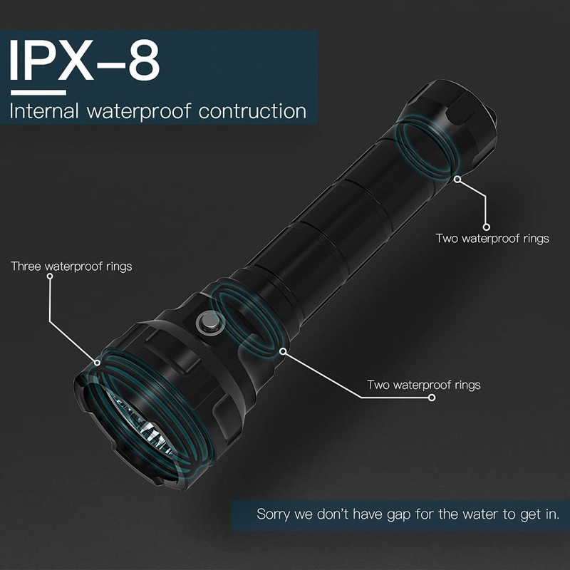 Wurkkos DL70 Dive Light Scuba Diving - 13000lm Super Bright