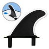 iBOARD Soft Top Surfboard Fins Foam Surf Board Accessories |3