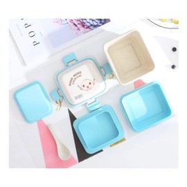 Lonchera Portaviandas Box Lunch Fiambrera 3 Niveles (Color ROSA)