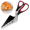 Asdirne Tijeras de pizza, cortador de pizza, hoja desmontable ultra