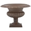 Esschert Design USA XH69 Cast Iron French Urn Planter, Brown,
