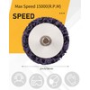 ZORUNNA Paint Stripper Discs, 2" Effective Paint Remover for Metal,