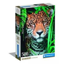Clementoni Rompecabezas Mirada De Jaguar 500 Pz Clementoni Mexico