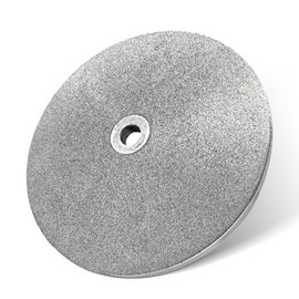 UF-SHARP Double-Sided CBN Grinding Disk for WS3000, for Sharpening Woodworking Tools、High Speed Steel Tools (80/180 Grit)