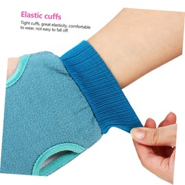 FOMIYES Deep Clean Exfoliating Gloves 8 Pack Body Scrubbers for Shower Bath Women Men Arms Legs Back