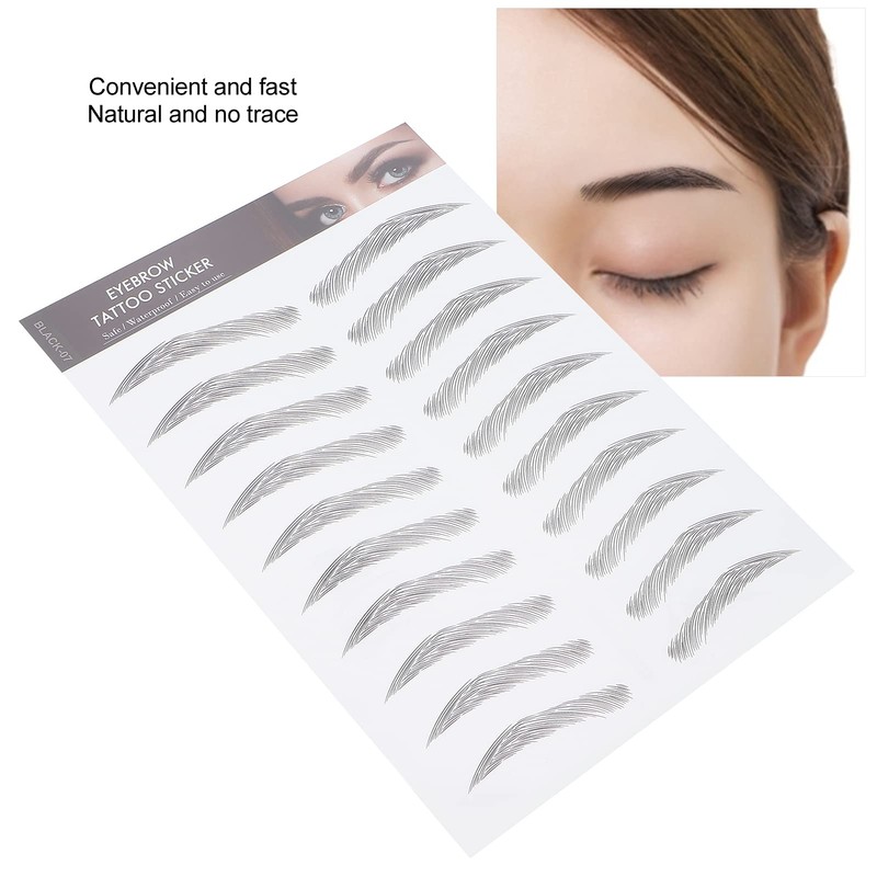 6D Eyebrow Sticker Professional Eyebrow Transfer Sticker Eyebrow Makeup Tool