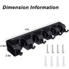 HYRIXDIRECT Wall Mount Broom Mop Holder Hanger Garden Tool Organizers