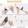 OxyLED Solar Outdoor Lights - 6 Pack Crystal Cracked Glass