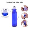 PrettyCare 60 Pack, Bulk 10 ml Essential Oil Roller Bottles