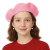 TopTie Wool Beret for Women 60% Wool French Style Artist