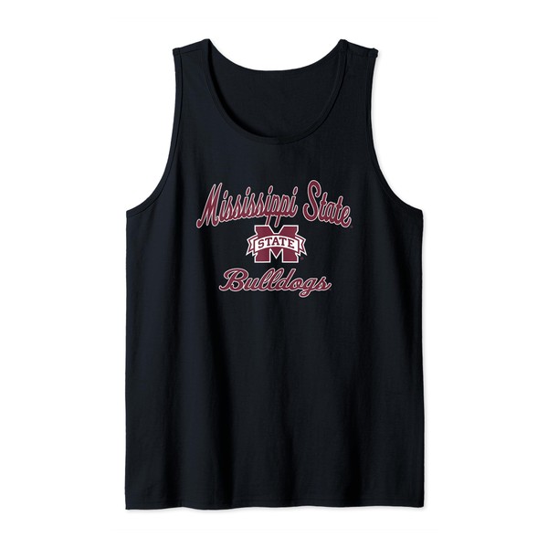 Mississippi State Bulldogs Arched Script Tank Top