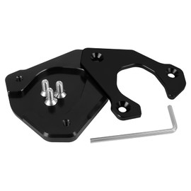 CHIFUN Kickstand Enlarger Pad Side Stand Extension Plate Compatible with G310GS G310 GS 2022 2023 Later(Black)