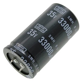 Elko Kondensator radial 33000µF 35V | Snap-In Elektrolytkondensator bis zu 85°C | 33000uF Electrolytic Capacitor from United Chemi-Con