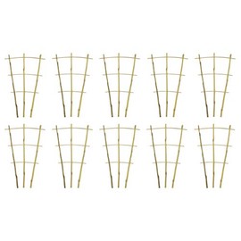 DARO DEKO Bamboo Cane Trellis 23 x 35 cm Pack of 10