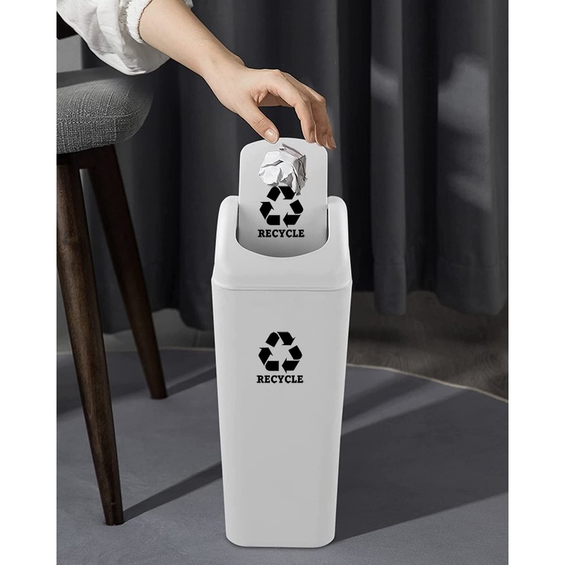 XTRAYXRAY Trash Recycle Compost Stickers Set of 3 Recycle Vinyl