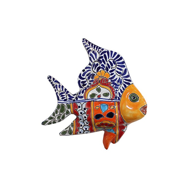 Talavera Medium Fish - 7.50" W x 8.25" L