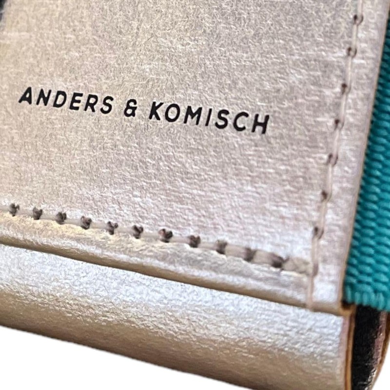 Anders & Komisch Mini Wallet with Coin Compartment, Card Holder,