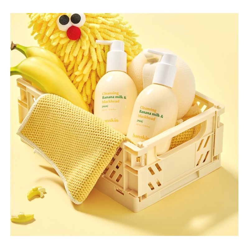 한스킨 바나나 PHA 클렌징 밀크 &amp; 블랙헤드 Hanskin Banana PHA