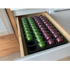 Coffee Pod Storage Tray, Organizer Compatible with Nespresso Vertuoline For
