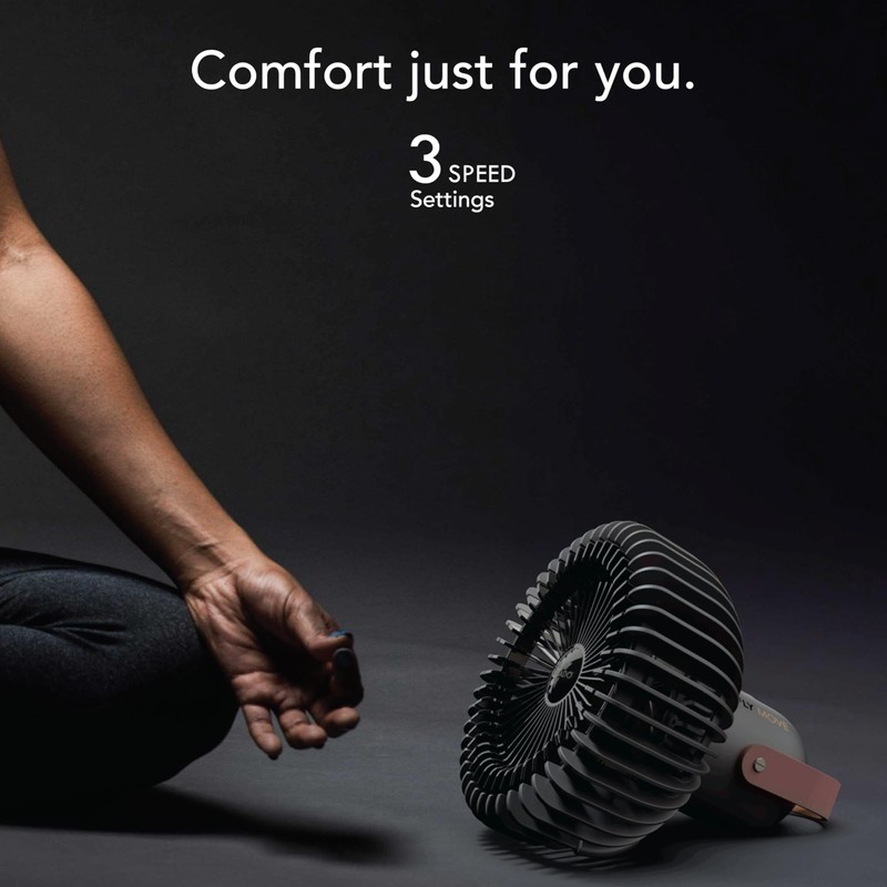 Vornado FLY MOVE Rechargeable Fan Handheld, Up to 17 Hour