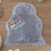 HLZDH faux fur soft fluffy single sheepskin stule Style Rug,