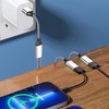 XUYUH USB C Male to Double USB C Female Splitter