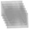 Operitacx 6Pcs Stainless Steel Wire Mesh Garden Barrier Netting Rust