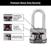 Master Lock M5XDLH Magnum Heavy Duty Padlock with Key, 1