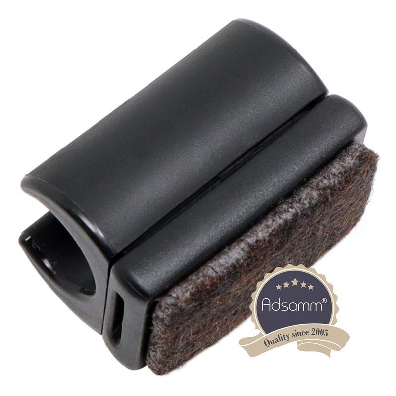 Adsamm® / 4 x Clamping Shell Gliders with Felt /
