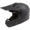Raider Z7 Unisex-Adult Off-Road MX Helmet (Matte Black, X-Large)