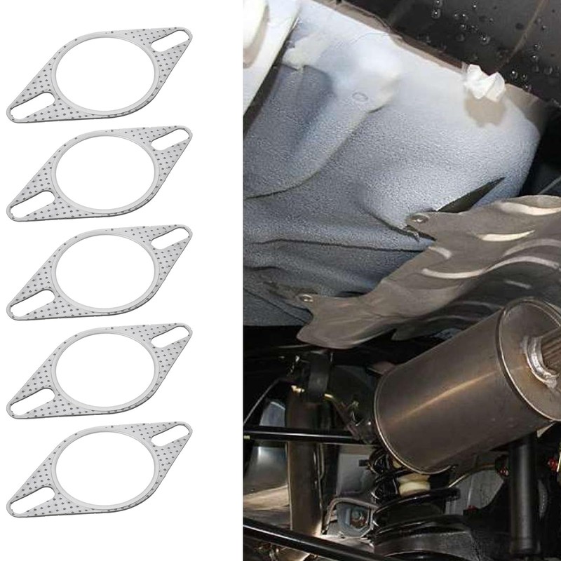 VGOL 5 Pcs 2.25 Inch 57mm Car Engine Exhaust Gasket
