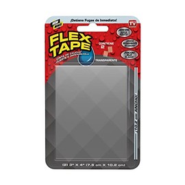 Flex Tape MINI Cinta de Caucho Fuerte e Impermeable; Proyectos de Interior y Exterior Para Parchar, Unir, Sellar y Reparar; Sella Fugas Instantáneamente con su Respaldo Grueso, Flexible y de Goma; Ideal Para Reparaciones en el Hogar, Cubrir Grietas, Aguj