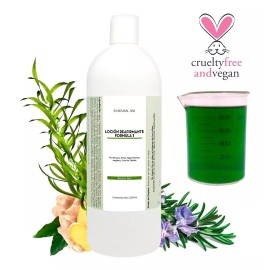 B. Natural Spa  Loción Reafirmante 1 Litro Con Algas, Jengibre Y Romero Botella de 1 Litro