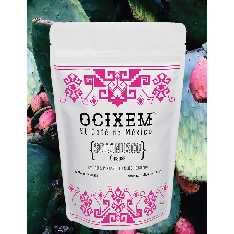OCIXEM, Café en Grano Soconusco, Chiapas, 454 gramos