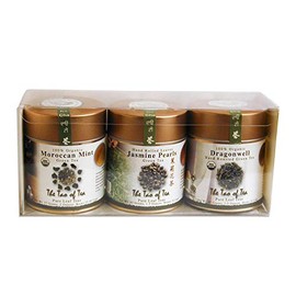 The Tao of Tea Green Tea Sampler, 3-Count Can