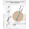 CripsTaste Watermelon Fork Cutter Slicer Tool, 2-in-1 Stainless Steel Fruit