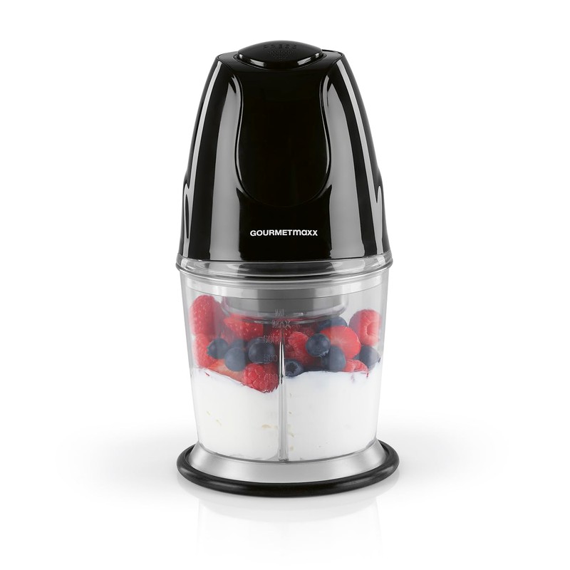 GOURMETmaxx Multi-chopper with practical one-button operation, 600 ml volume, 2
