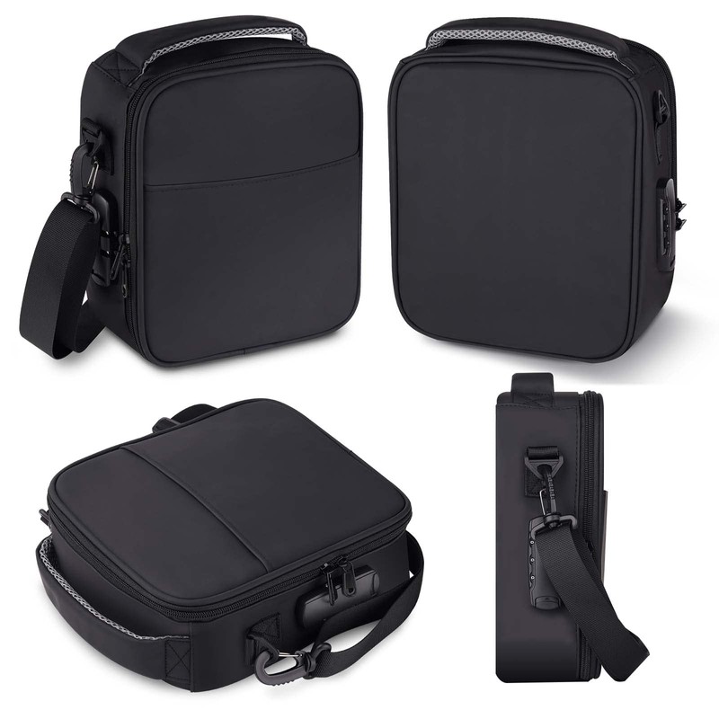 SafeDelux Lockable Lunch Box with Combination Lock，Insulated Lunch Bag Reusable