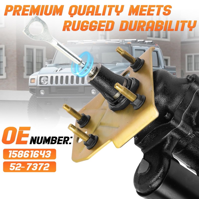 52-7372 Hydraulic Power Brake Booster Fit for HUMMER H2 2005-2007,
