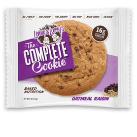 Lenny & Larry's The Vegan Complete Cookie Oatmeal Raisin - 12 Cookies