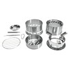 Grafner 2-in-1 Portable Camping Stove for Wood and Branches, Efficient