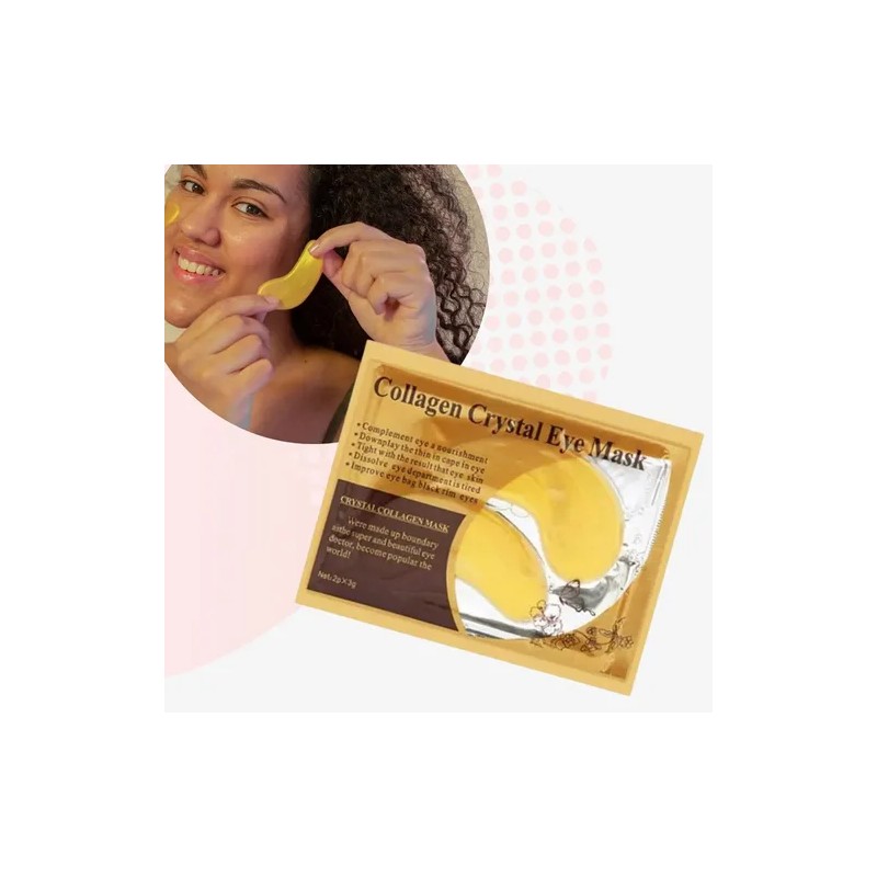 Parches Colágeno Gold Mascarilla Antiojera Arrugas 10 Pares