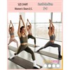 ZANZER Pilates Women's Yoga Socks with Non-slip Grip, Ruffle Swivel
