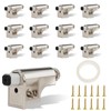 25 Pack Soft Close Cabinet Door Damper, Adjustable Soft Close